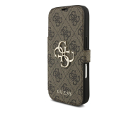 Guess Book 4G Metal Logo do iPhone 17 Pro brązowy - 1365517 - zdjęcie 4